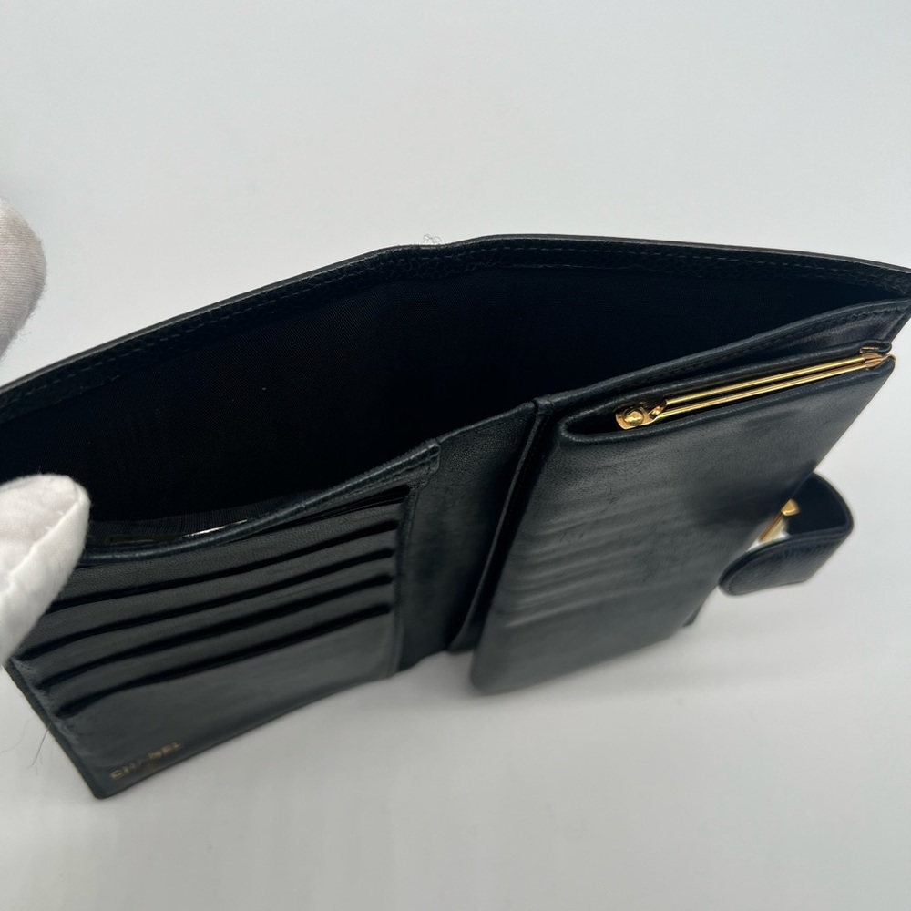 Chanel Black Caviar Leather Wallet - Picture 17 of 17